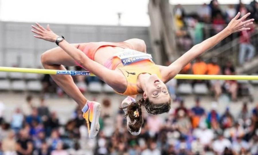 La ucraniana Yaroslava Mahuchikh rompió uno de los récords más antiguos del atletismo
