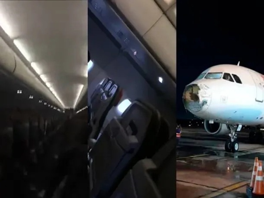 Paraguay: Terror y destrozos en un avión que atravesó una tormenta