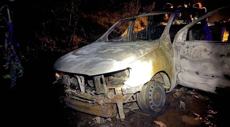 Misiones: Incautaron marihuana valuada en más de 13 millones de pesos dentro de una camioneta, que se habría prendió fuego y quedó totalmente incinerada