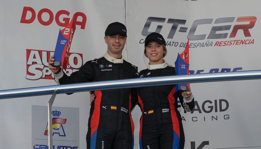 Doble podio para Nerea Martí con BMW España Motorsport