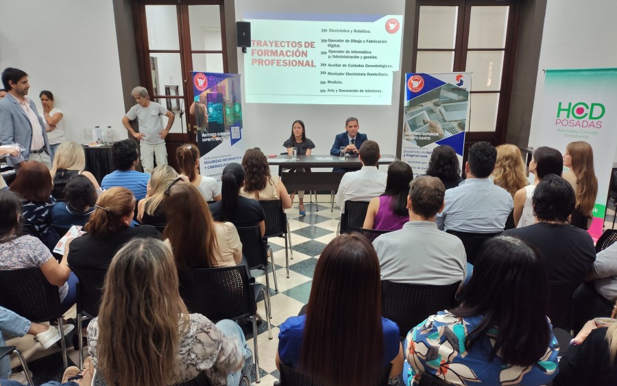 Capacitación en Ciberseguridad: El Instituto Superior Espíritu Santo y el Honorable Concejo Deliberante de la ciudad de Posadas unen fuerzas en la prevención