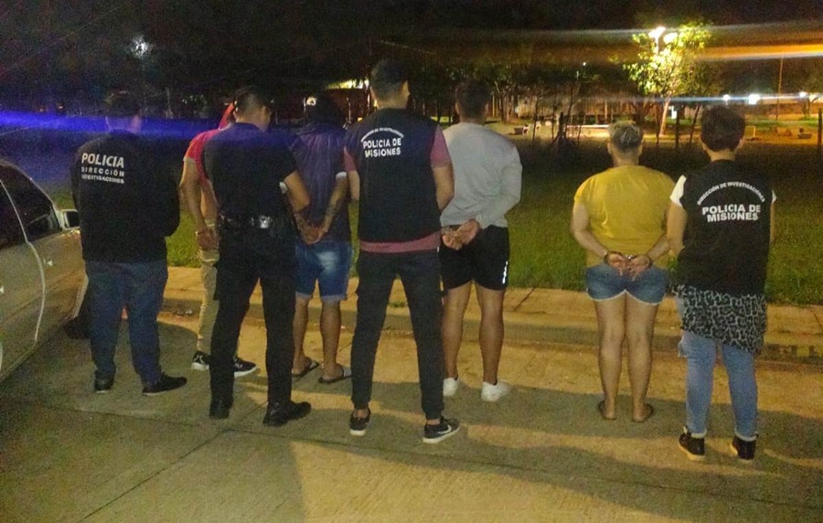 Detuvieron a cinco personas acusadas de desvalijar una casa en Posadas