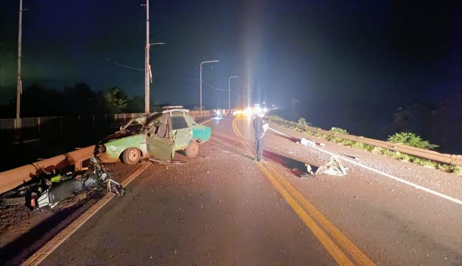 Misiones: Falleció un motociclista tras una colisión sobre la Ruta Nacional N° 12 en la localidad de Puerto Libertad