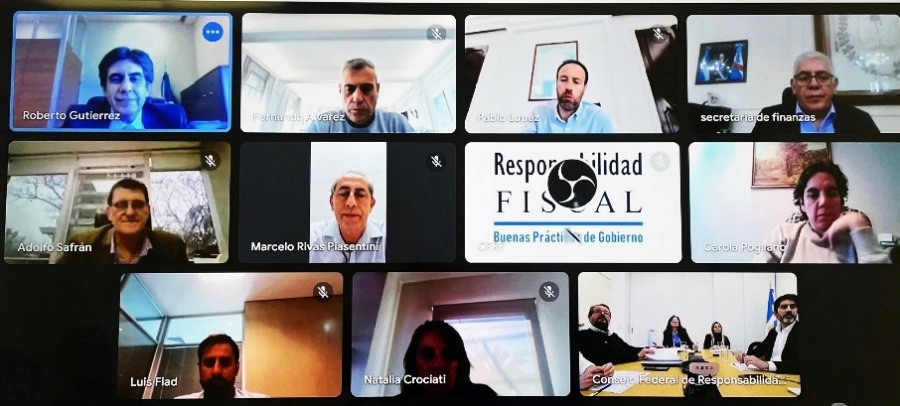 Reunión del Consejo Federal de Responsabilidad Fiscal, en la cual participó el Ministro Adolfo Safrán