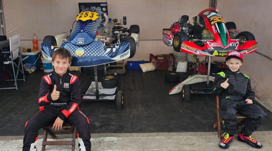 Campeonato Mendocino de Karting: Valentino Silveira será parte de la Categoría Infantil y  Fransisco Morgenstern en la Divisional de Cadete