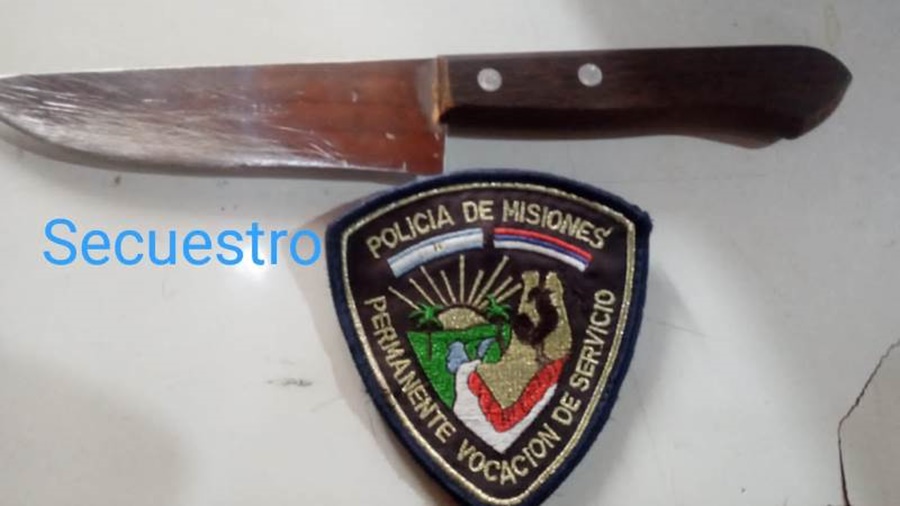 San José: Efectivos policiales demoraron a tres menores que se hallaban agrediéndose en la vía pública, además al secuestro del arma blanca que portaba uno de los involucrados