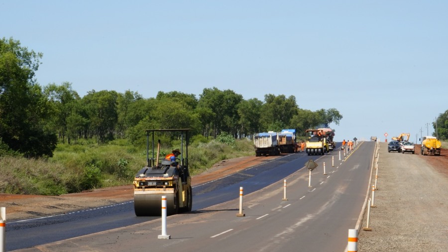 Misiones: Vialidad Nacional avanza en la duplicación de calzada de la Ruta Nacional N° 105