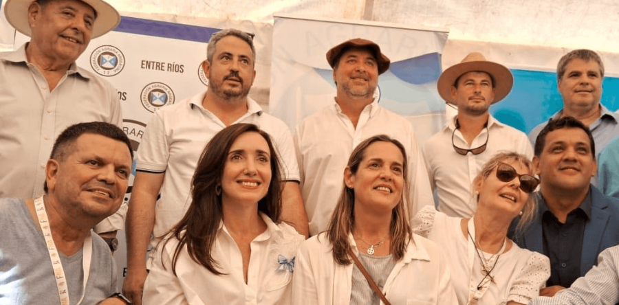 Entre Ríos: Con el arroz en el centro de la escena, la Vicepresidente Victoria Villarruel alimentó su nueva cercanía con el campo