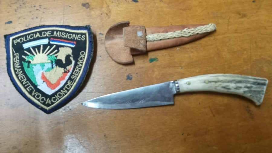 Misiones: Atemorizaba a los clientes de un local comercial portando un cuchillo en la localidad de San José y fue detenido