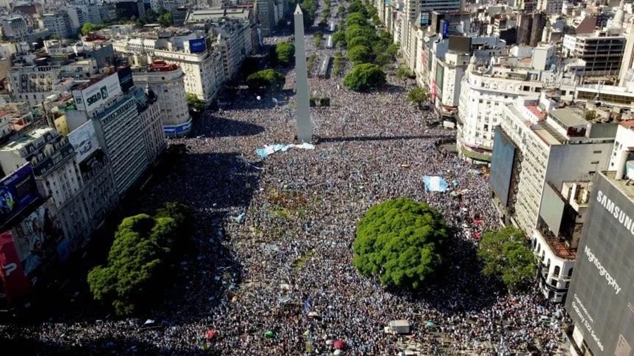 Argentina, campeona del mundo: Los festejos en todo el país