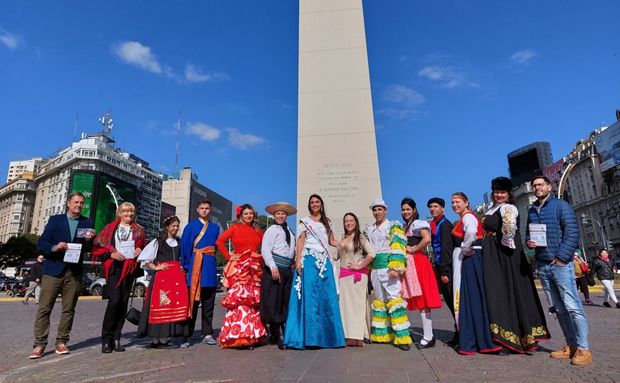 Buenos Aires: Promoción de la Fiesta Nacional del Inmigrante se realiza en Oberá, Tecnópolis, Casa de Misiones y Obelisco, fueron escenarios para la difusión del evento