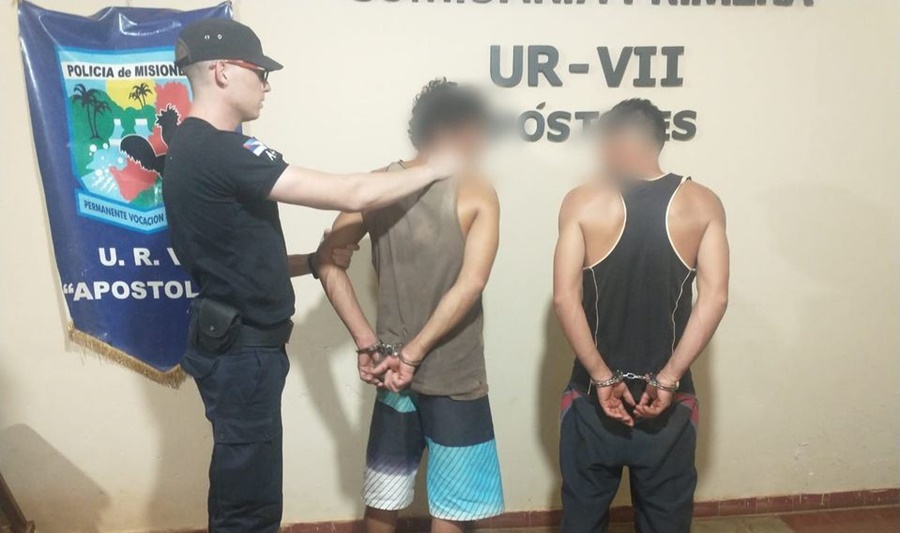 Apóstoles: Causaban disturbios sobre la vía pública en el Barrio Itatí y fueron detenidos