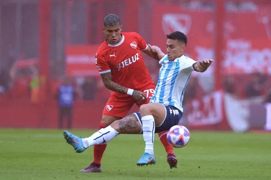 Liga Profesional de Fútbol: Independiente y Racing Club empataron 1 a 1 en el clásico