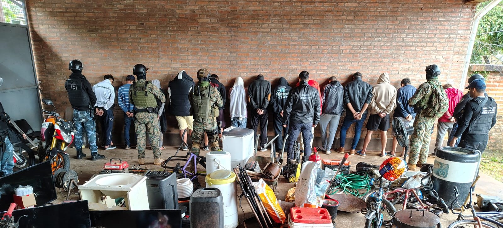 Más de 90 detenidos y 50 allanamientos en los Municipios misioneros de; Posadas y Garupá durante los últimos 30 días