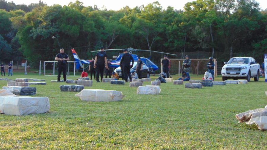 La Policía de Misiones incautó cinco toneladas y media de marihuana y detuvo a seis individuos