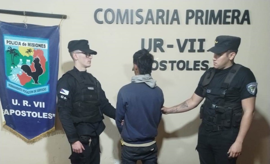 Apóstoles: Modalidad mechero en una boutique de la zona comercial céntrica, el autor fue detenido quien tiene antecedentes penales y lo sustraído recuperado