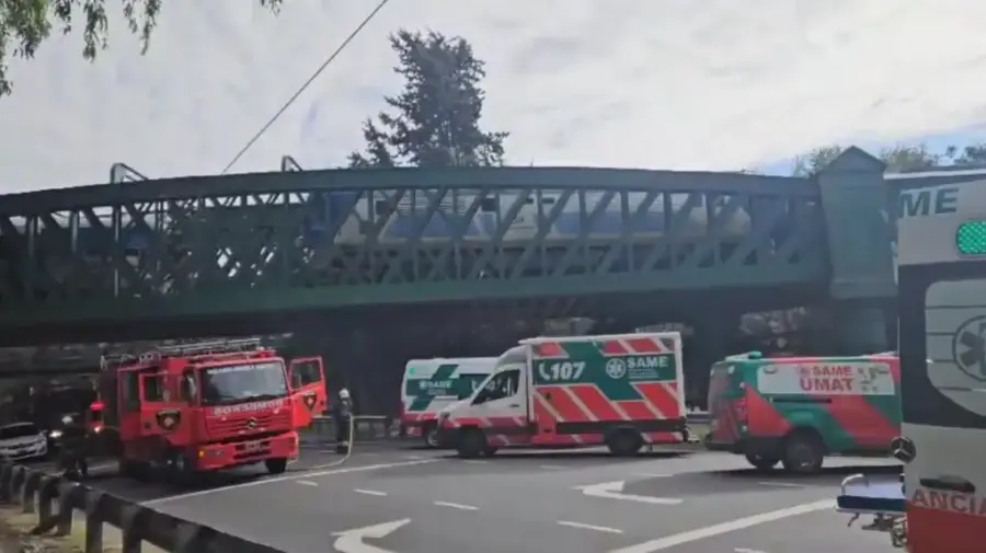Suben a 60 las personas heridas en colisión de trenes en el Barrio Palermo de la Ciudad Autónoma de Buenos Aires