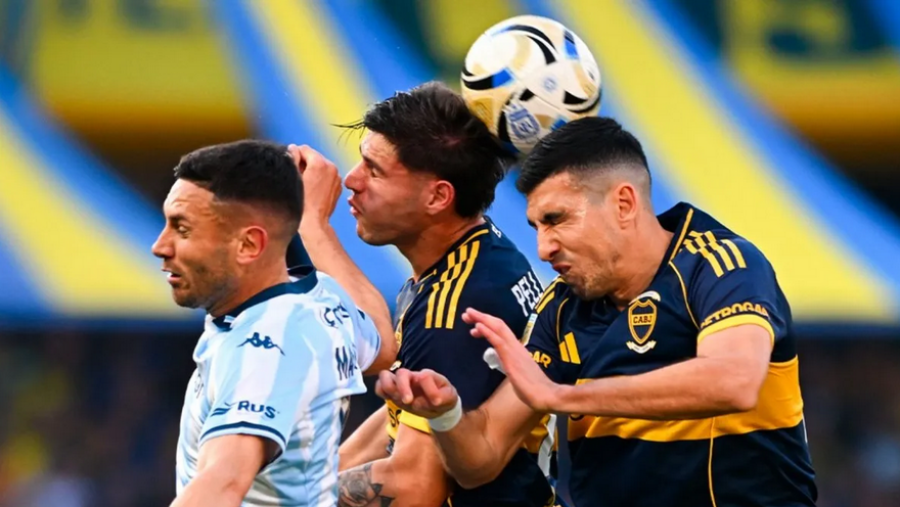Boca Juniors reaccionó y empató el clásico ante Racing Club por 1 a 1 en la Bombonera por el Torneo Clausura