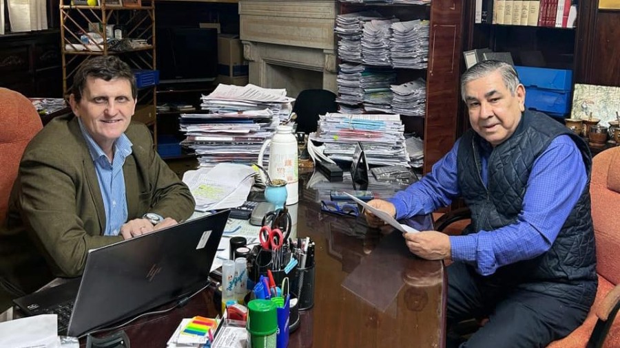 Adolfo Safrán: “Con el Secretario General de UPCN coincidimos en revalorizar al trabajador público que presta un servicio importante a la comunidad”
