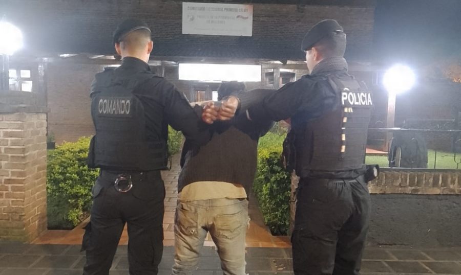 Apóstoles: Un llamado al 911 permitió rescatar a una pareja de adultos mayores de su hijo violento