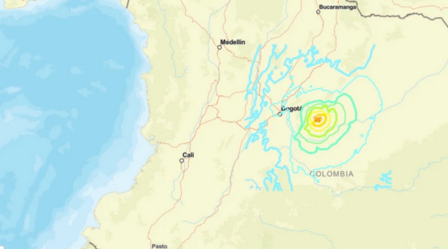 Sismo de magnitud 6,3 sacude Colombia, según USGS