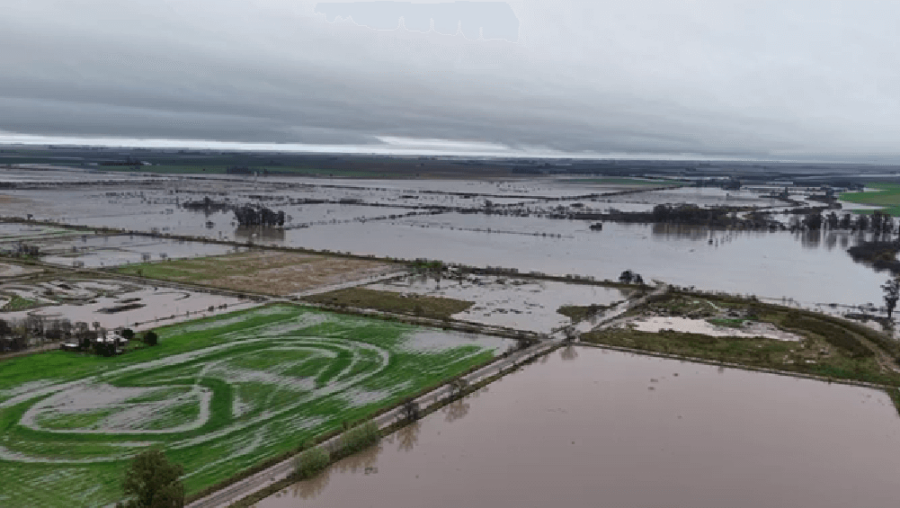 Lluvias de hasta 300 milímetros, la Tormenta de Santa Rosa tuvo un impacto fuerte e inédito en la historia