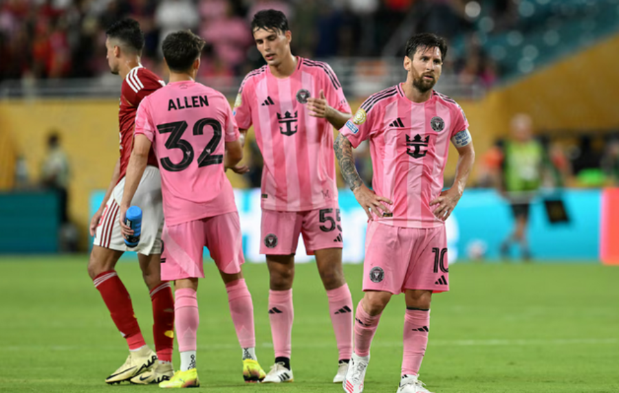 El Inter Miami de Messi empató 0 a 0 contra Al Ahly en el partido inaugural del Mundial de Clubes