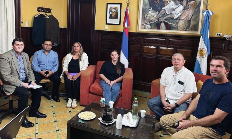 Adolfo Safrán: “Avanza el reasfaltado sobre la Ruta Provincial N° 1 en el acceso a San José a partir de un pedido del Municipio”