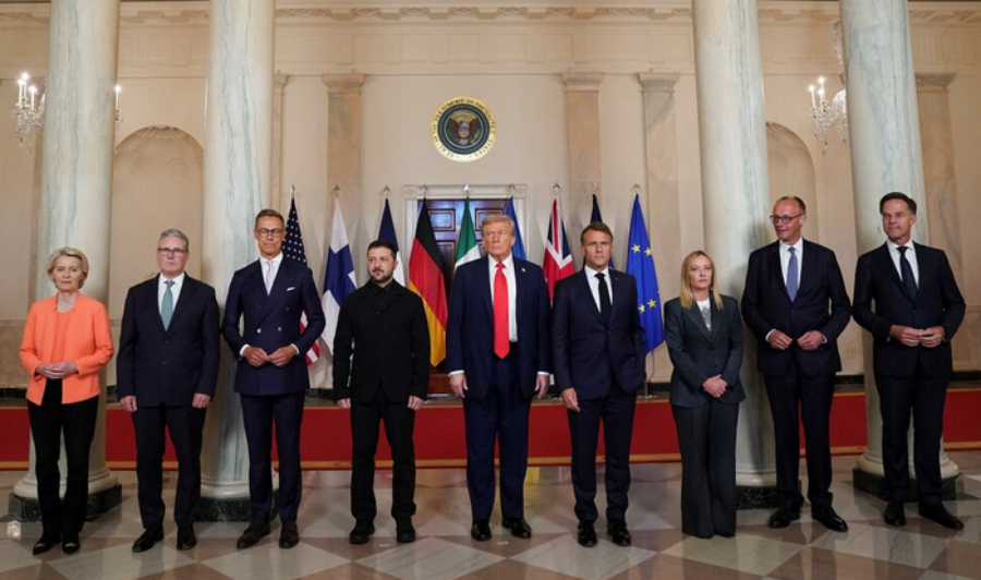 Tras la reunión con Zelensky, Trump recibe a los líderes europeos en la Casa Blanca