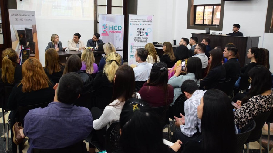 Posadas: Se realizó la primera capacitación sobre Consolidación Normativa Municipal