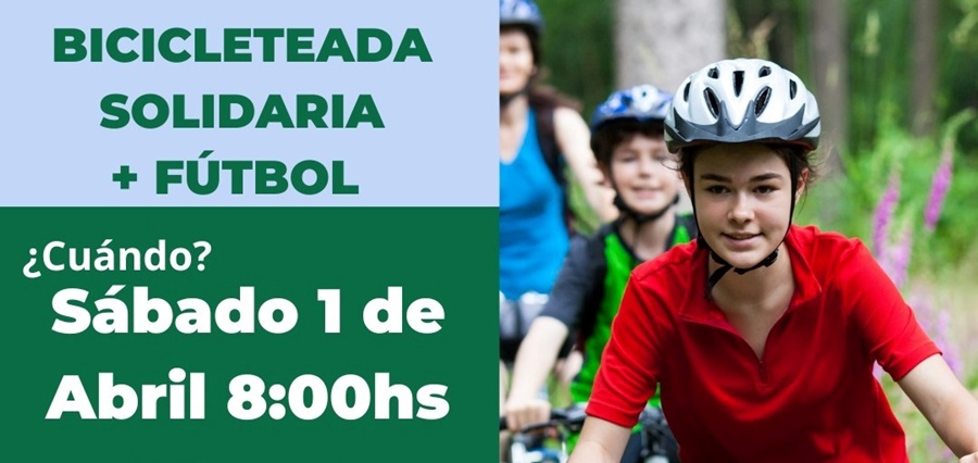 Apóstoles: Bicicleteada Solidaria más Fútbol cómo lanzamiento de campaña del candidato a Intendente Gerardo Cura