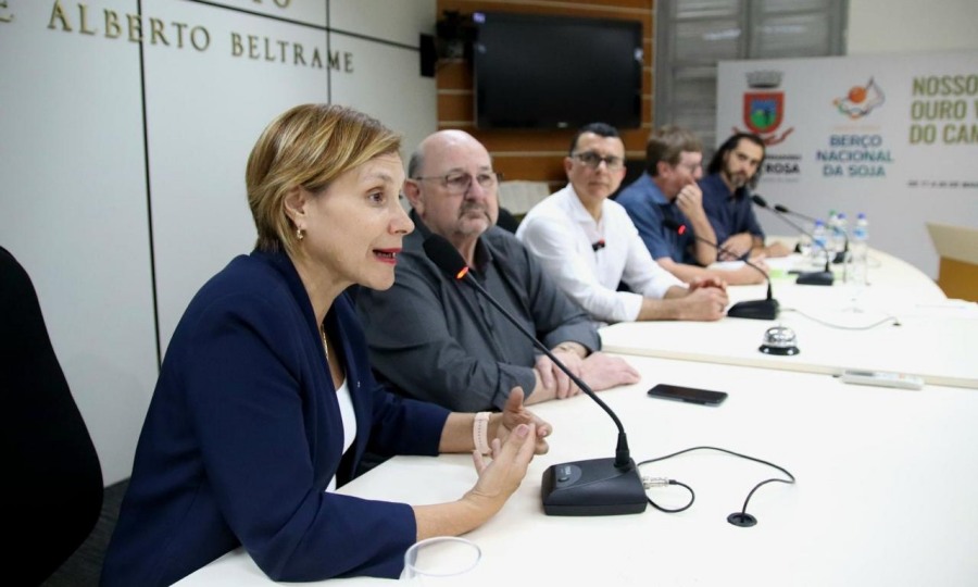 Brasil: Legisladores promovieron agenda misionera en la Feria Nacional de la Soja 2024