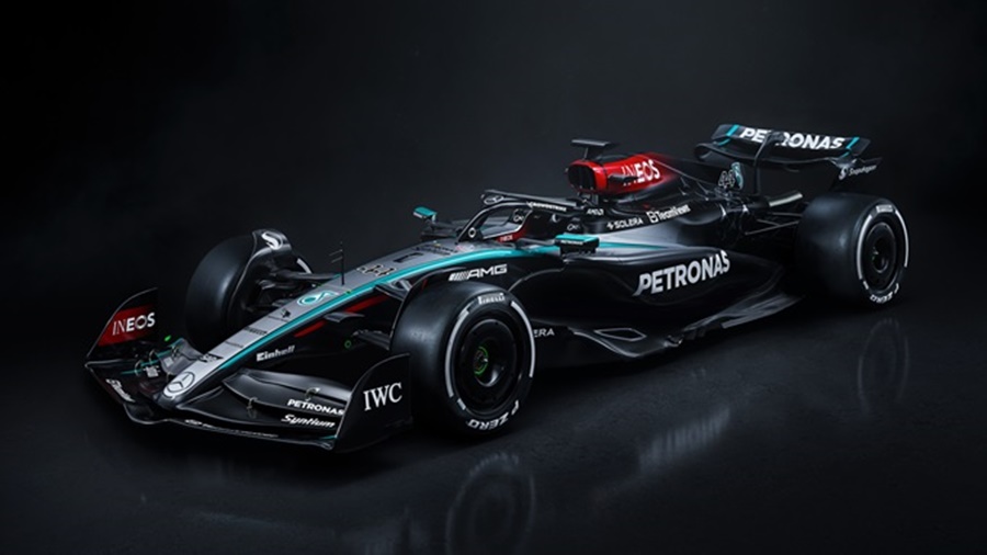 F1: el equipo Mercedes-AMG PETRONAS presenta su monoplaza W15 E PERFORMANCE