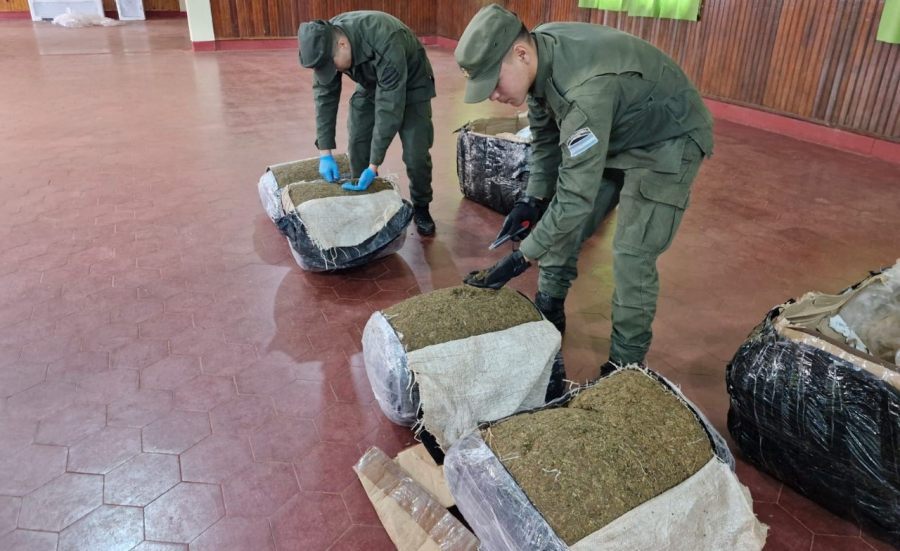 Gendarmería Nacional secuestró marihuana y cocaína que eran enviadas por encomiendas