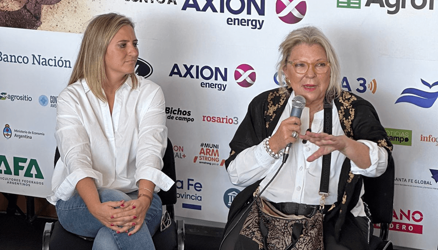 Carrió propone una Ley para compensar el 100% de lo que pierde el campo por las retenciones