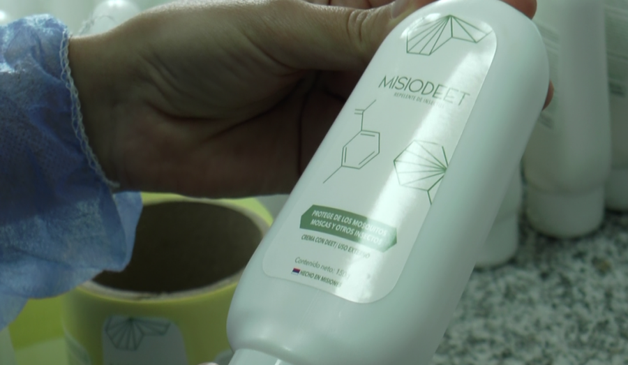 Misiopharma inició la fabricación de un repelente en spray 100% misionero