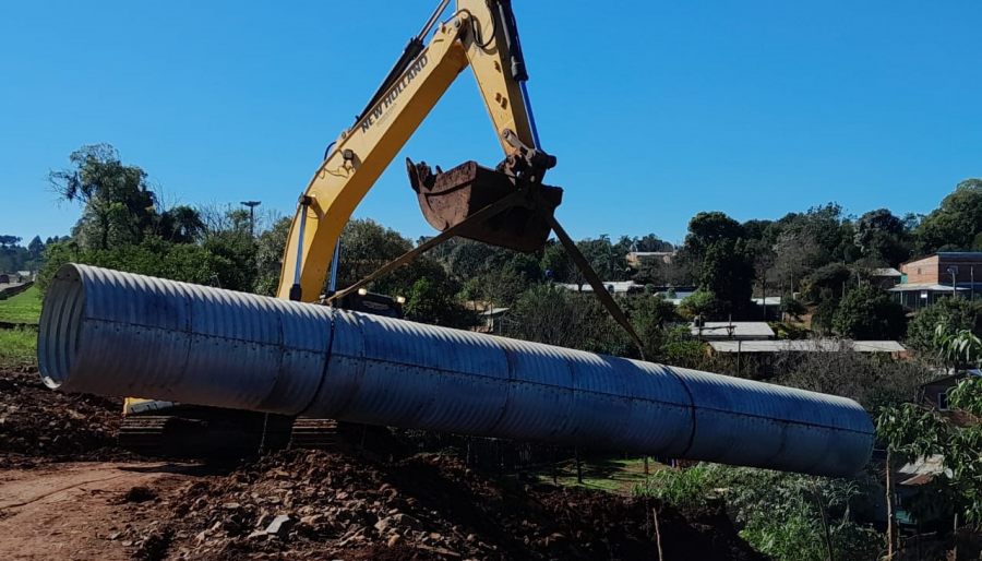 Vialidad Nacional realiza tareas de mantenimiento en diferentes sectores de la Ruta Nacional N° 14 en la provincia de Misiones