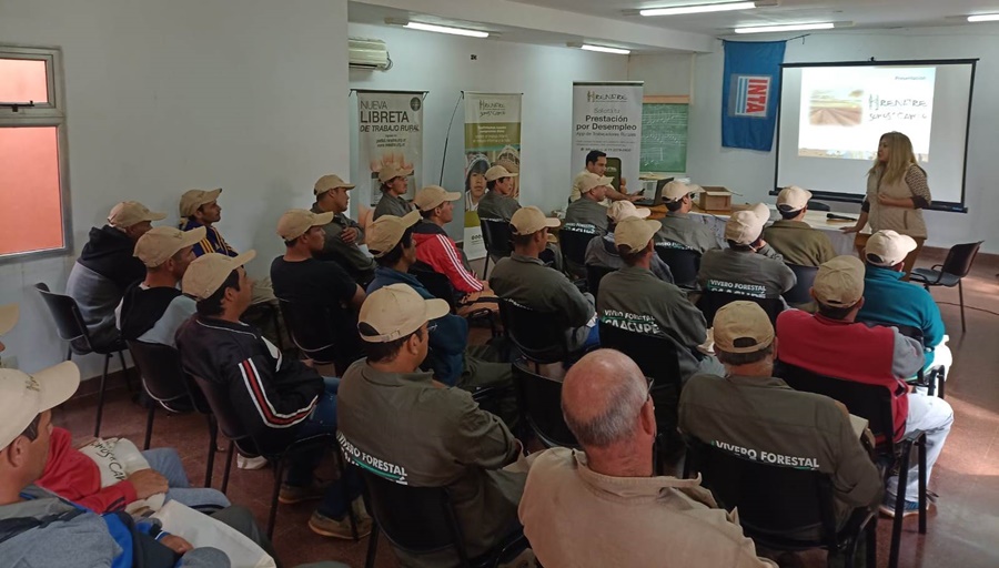 RENATRE Misiones en el 2022 brindó capacitaciones y charlas informativas a trabajadores y realizó operativos de registración móvil