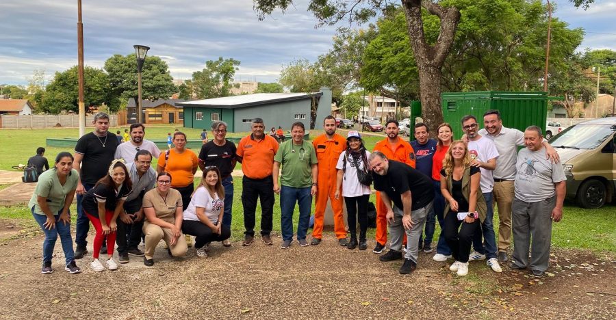 Integrantes del Sublema "Mejor Ciudad", realizaron una exitosa jornada de "Tu Salud es Nuestra Prioridad" en el Barrio Libertador en al ciudad de Posadas