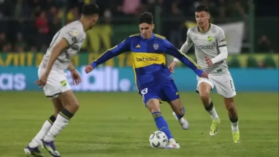 Liga Profesional de Fútbol: Boca Juniors igualó 2 a 2 ante Defensa y Justicia en Florencio Varela