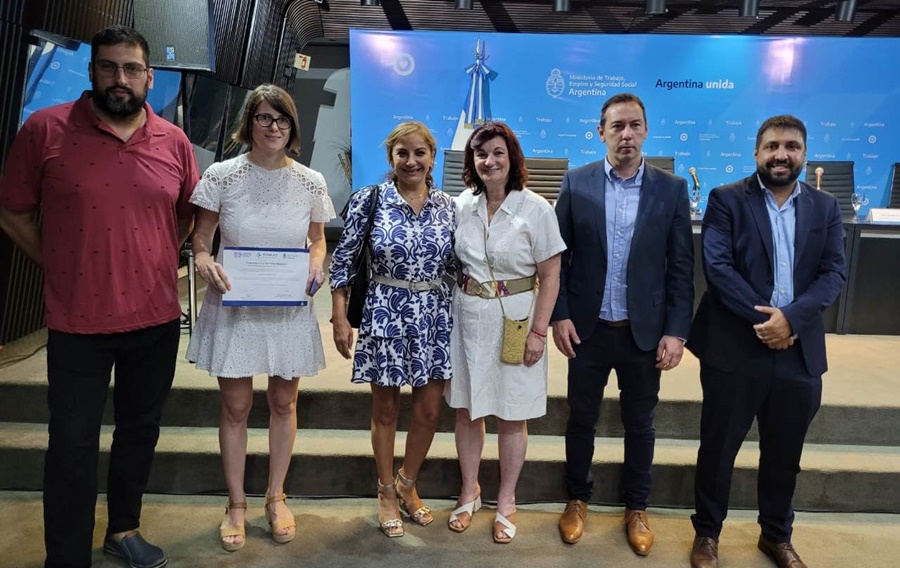Se entregaron 50 certificados del “Plan de Formación Integral para una inspección del trabajo moderna y eficiente en Argentina”