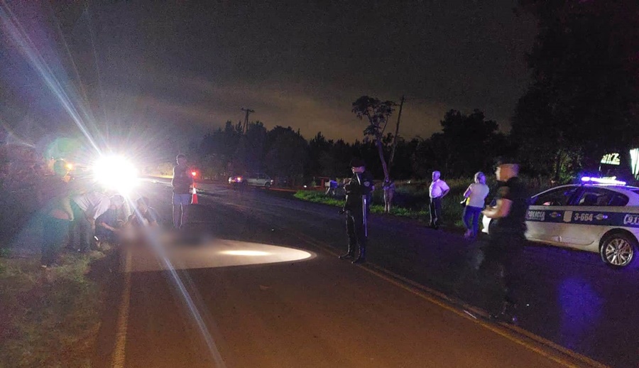 Un peatón de 35 años falleció tras ser embestido por un automóvil