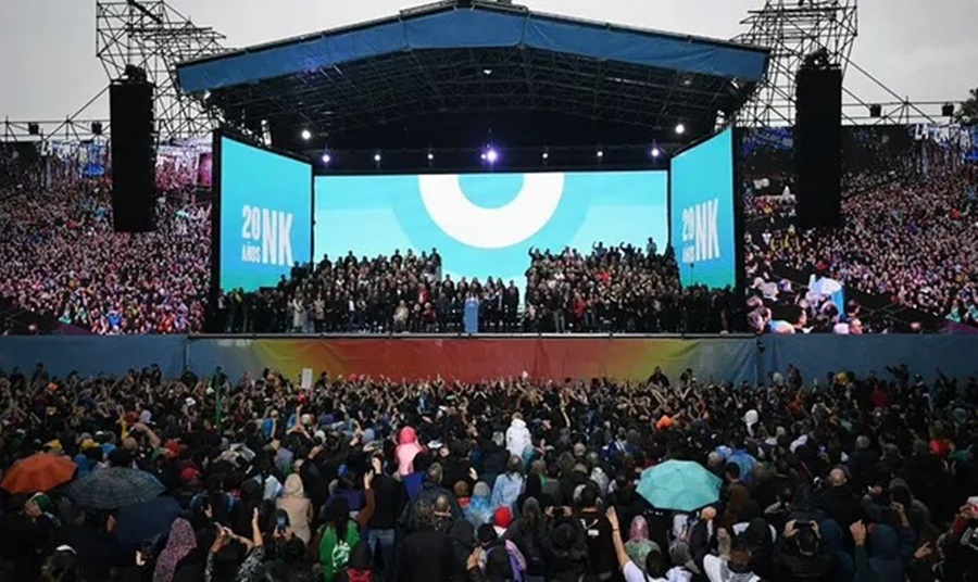 Cristina Fernández de Kirchner en Plaza de Mayo: Las consignas que coreó la multitud