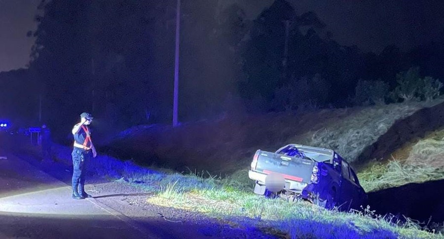 Misiones: Falleció un hombre de 38 años tras despistar con su camioneta, sobre la Ruta Provincial N° 5 de la localidad de Los Helechos