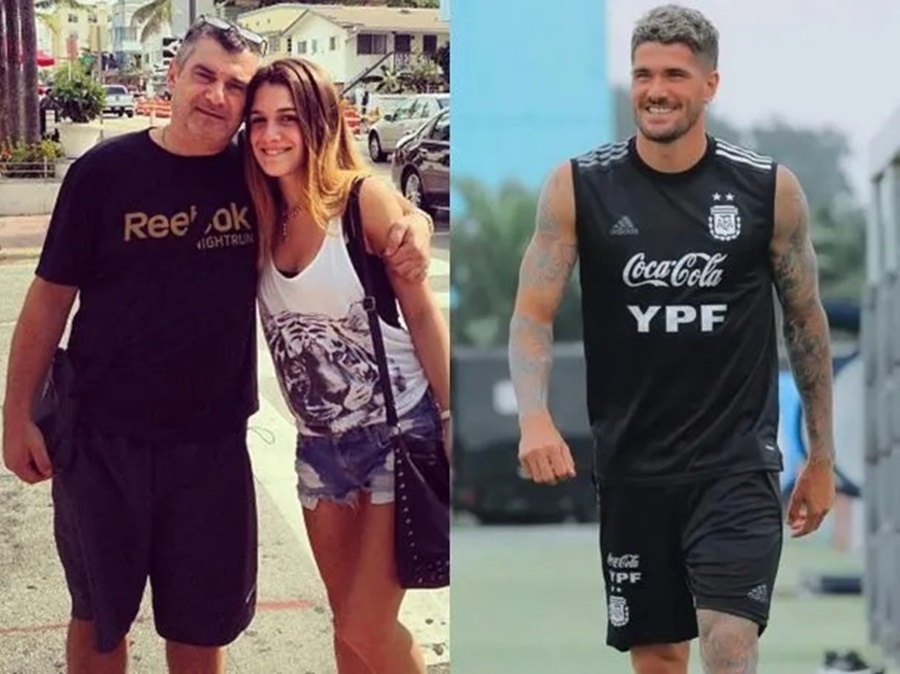 El explosivo audio del padre de Camila Homs insultando a Rodrigo de Paul