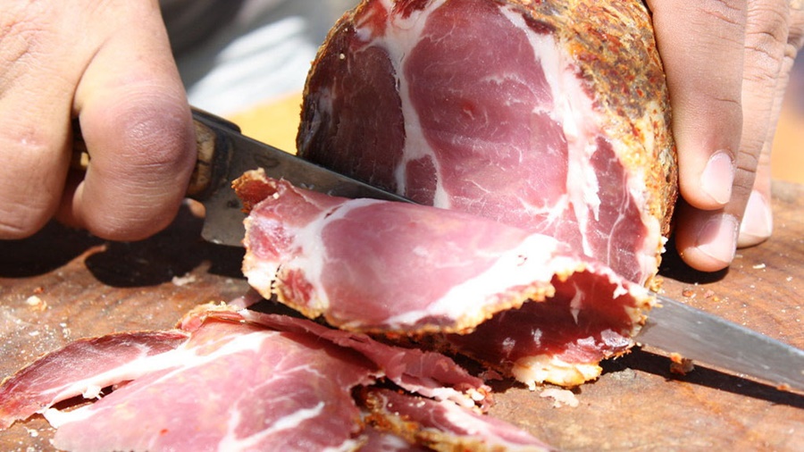 Va receta de la bondiola casera salada