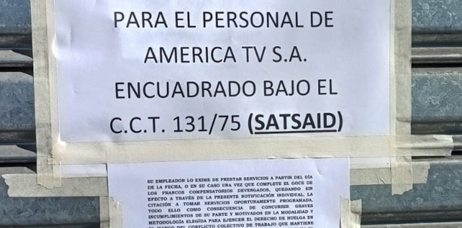 América TV denunció un boicot, cerró las puertas del canal y cortó la programación del fin de semana