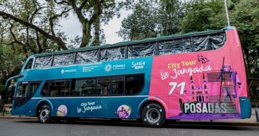 Posadas: Actividades por el Tercer Aniversario del City Tour “La Jangada”