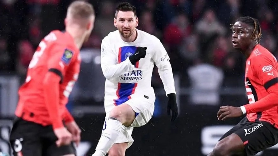 Ligue 1 de Francia: Volvió el tridente de Messi, Mbappé y Neymar, pero PSG cayó ante Stade Rennes