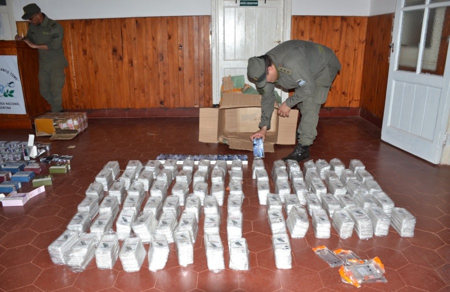 Se frustró el envío de mercadería de contrabando valuada en más de 30 millones de pesos